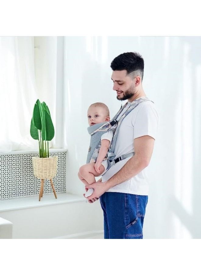 GGEROU Baby Carrier,ErgonomicBaby Carrier Wrap Adjustable Holder - Image 2