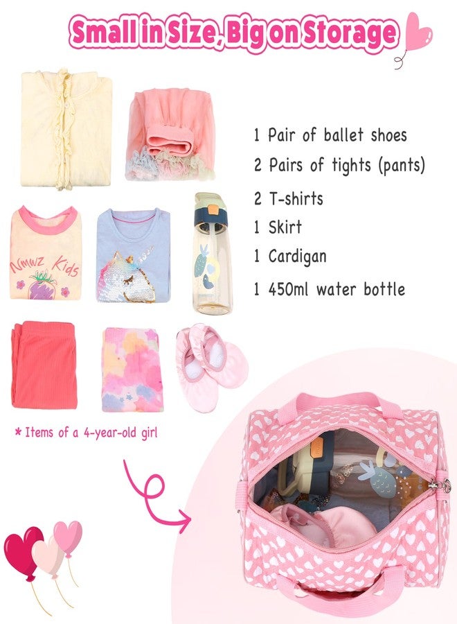 kilofly Girls Ballet Tutu Small Duffel Crossbody Dance Bag - Image 5