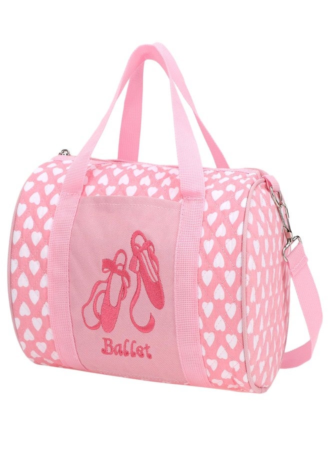 kilofly Girls Ballet Tutu Small Duffel Crossbody Dance Bag - Image 1