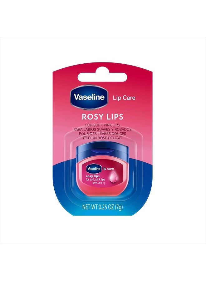 Vaseline Lip Therapy Rosy Lips 0.25 Oz./7 Grams, Pack of 2 - Image 1