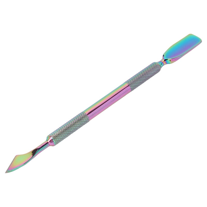 Nail Bevel Cuticle Pusher Stainless Steel Double Ended Nail Art Bevel Cuticle Pusher Manicure Tool Large Size - Image 2