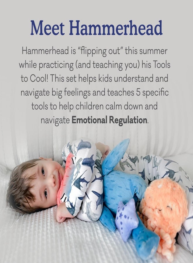 Slumberkins Flip Out Hammerhead: Emotional Regulation Set - Image 2