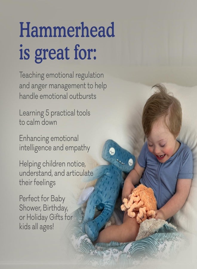 Slumberkins Flip Out Hammerhead: Emotional Regulation Set - Image 5
