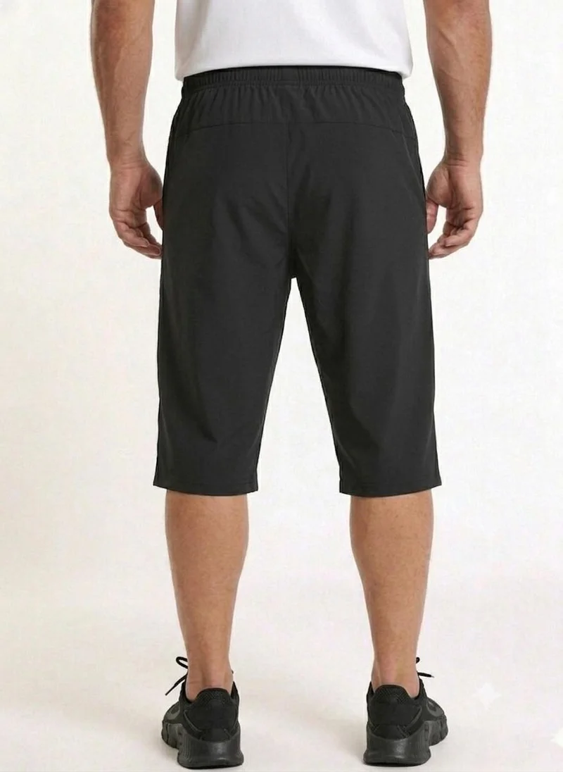 بريما إيس رجالي 3/4 Pants عشاق الجيم بريميوم Black