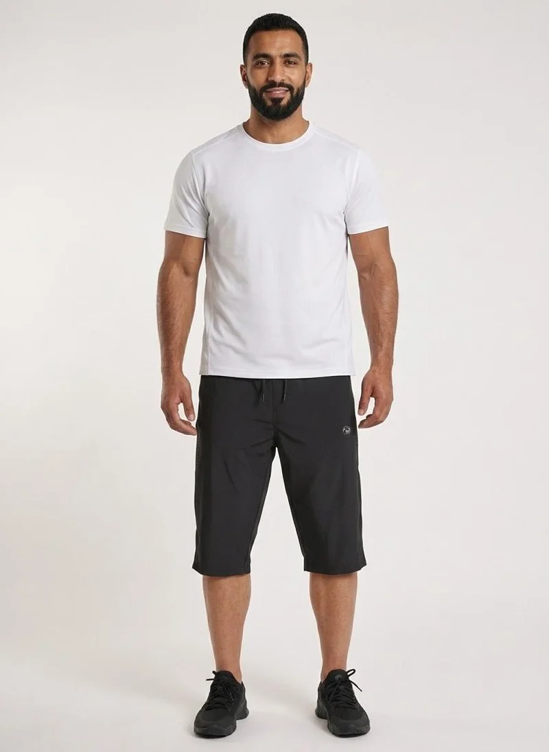 Prima Ace black Men's Long Short Gym Addict Premium Black for Men | Best Price UAE