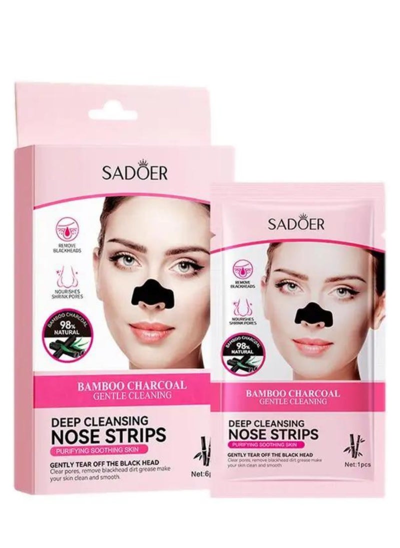 SADOER - Charcoal deep cleansing nose strips - Image 1