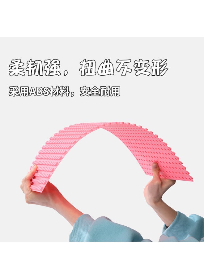 Kindergarten Compatible With Lego Building Blocks Wall Large Particle Building Blocks Baseboard Puzzle Splicing Small Parts Kindergarten Building Blocks Wall - Image 4