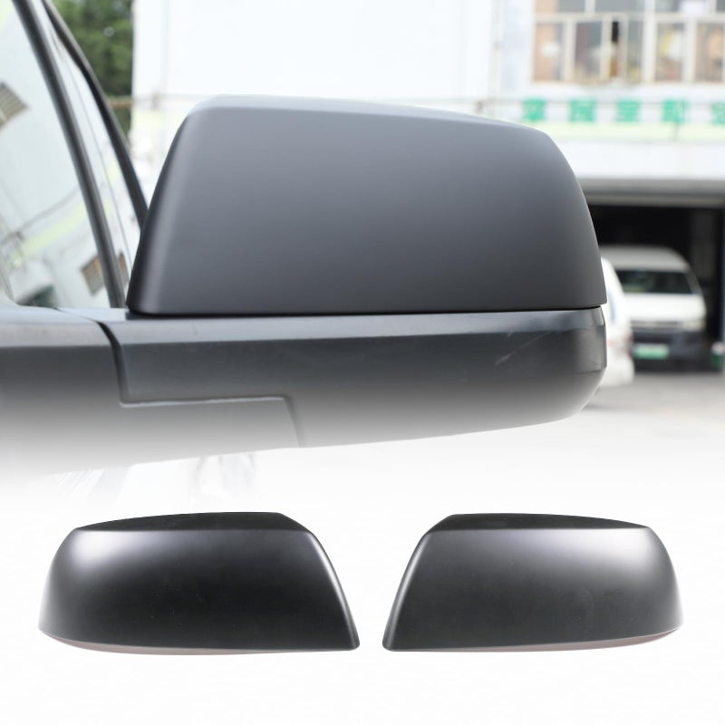 Door Rear View Mirror Cover Cap Fit forToyota Tundra 20142021 Car Accessories Matte Blackout Exterior Side View Mirror Cover ABS 2pcs