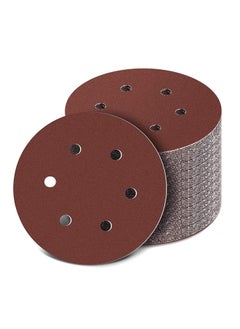 Inditrust Inditrust New Sanding Disc 150mm 6 with 6 Holes 120 Grit 10  - Image 1