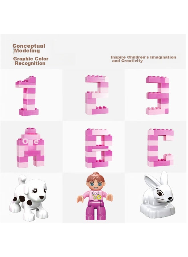 TEMI Tangmi Children's Compatible Large Lego Building Blocks Toy, Princess Castle, Disney Holiday Birthday Gift For Girls - Image 5