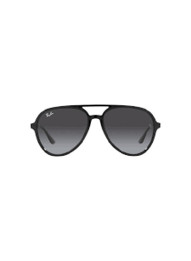 راي بان Unisex Full Rim Pilot Sunglasses 4376-57-601-8G - Image 1