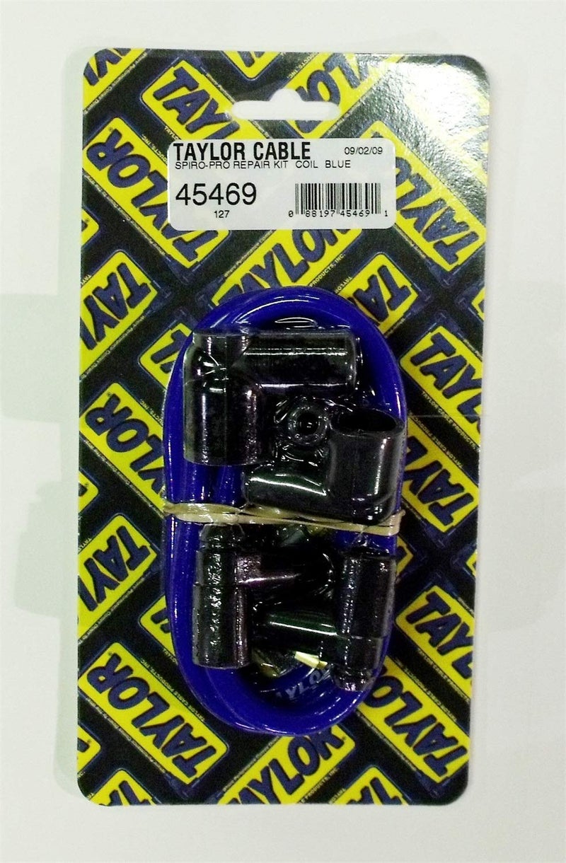 Taylor Cable 45469 Blue Spiro-Pro Spiro-Wound Coil Wire Repair Kit