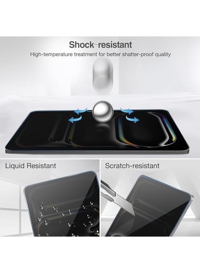Procases 1 Pack Screen Protector For Ipad Pro 13 Inch M4 2024 Privacy Anti Spy Tempered Glass Film For Ipad Pro 13" 7Th Generation A2925 A2926 A3007 - Image 5