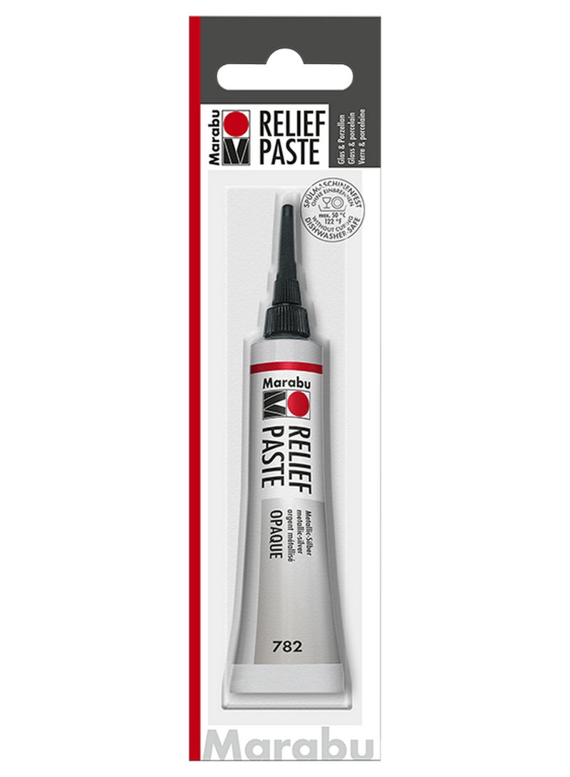 782 Relief Paste Opaque Metallic Silver 20 ML