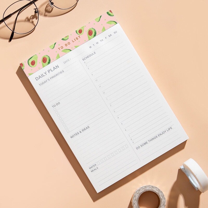 Daily To Do Planner Undated Task Checklist Organizer With To - Image 1