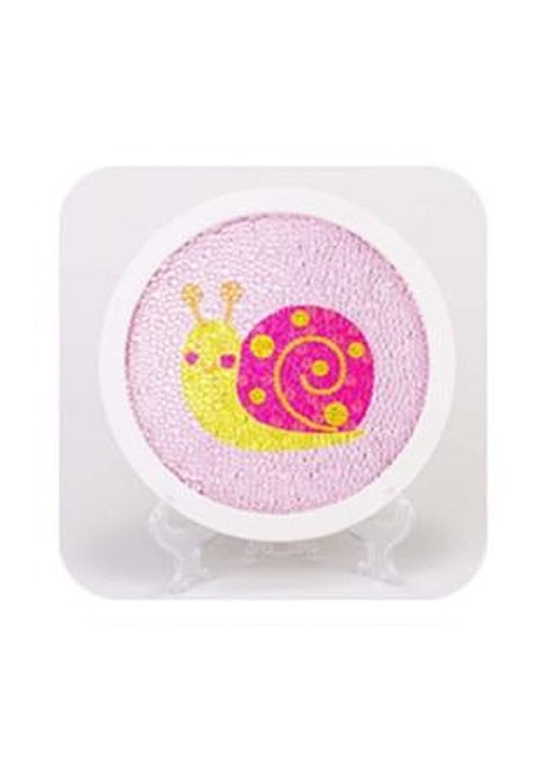 ArtBee ArtBee DIY Diamonds Cartoon Painting Mosaic Art Crafts (Yellow Snail)  - Image 1