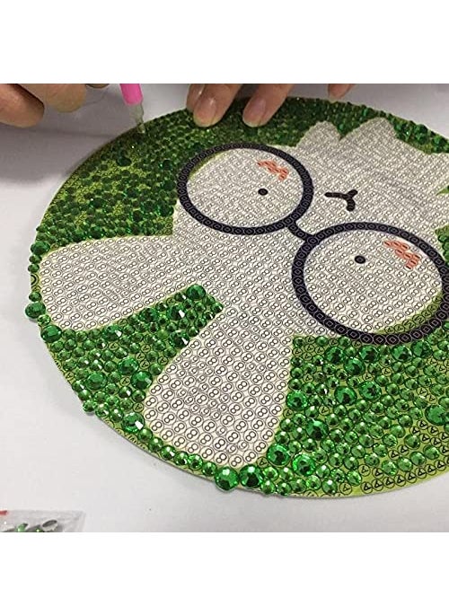 ArtBee ArtBee DIY Diamonds Cartoon Painting Mosaic Art Crafts (Yellow Snail)  - Image 5