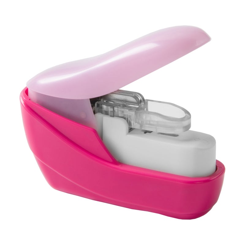 KW-triO Hand-held Mini Safe Stapler No Staples Stapleless 4 Sheets Capacity for Paper Binding Shop School Office Home Supplies - Image 1