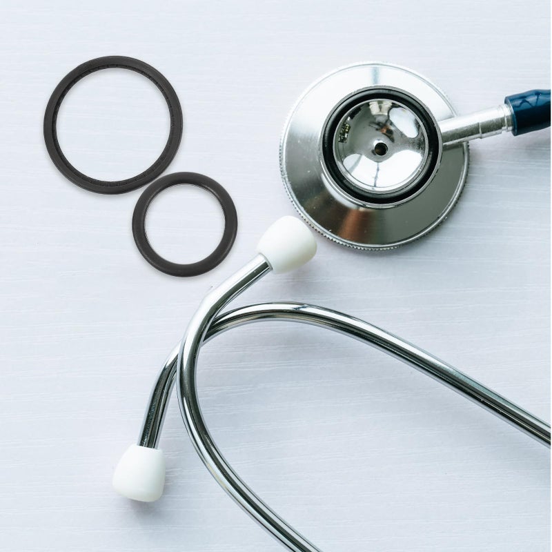 Stethoscope Repair Kit with Adult and Pediatric Diaphragm Anti Slip Ring Spare Parts - Image 5