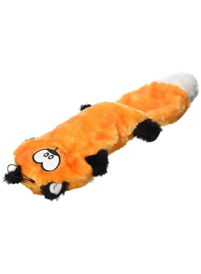 ZippyPaws Zingy Fox - Dog Toys no Stuffing, Squeaky Plush Dog Toy for Small & Medium Dogs, Interactive Puppy & Dog Chew Toys Without Stuffing for Boredom - Image 1