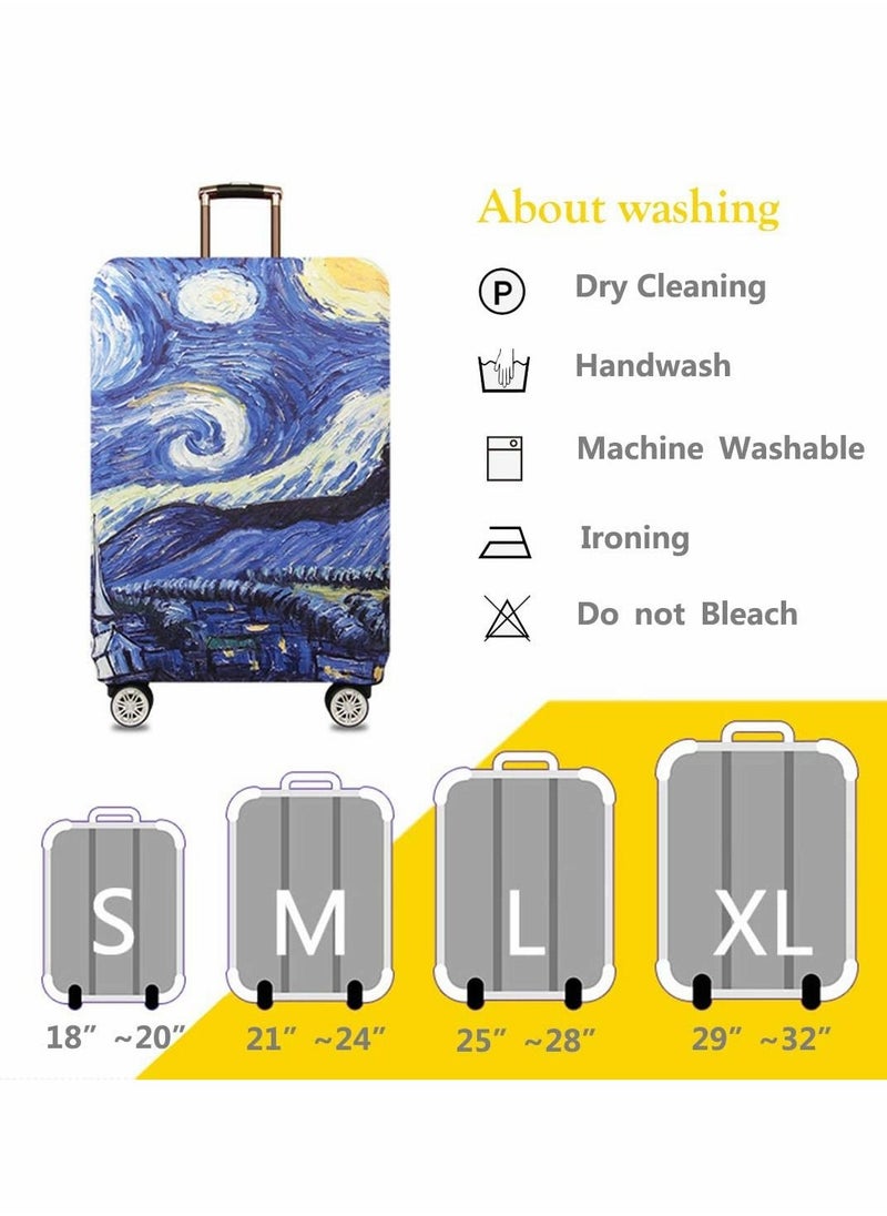 Excefore - Luggage Cover 18/24/28/32 Inch High Elastic Travel Suitcase Protective Cover - Image 1