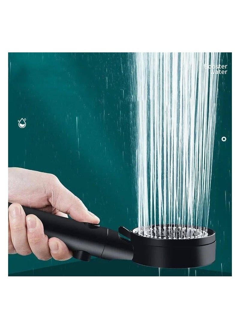 Shams - Wall Mounted Bathroom Shower System Set black - Image 1