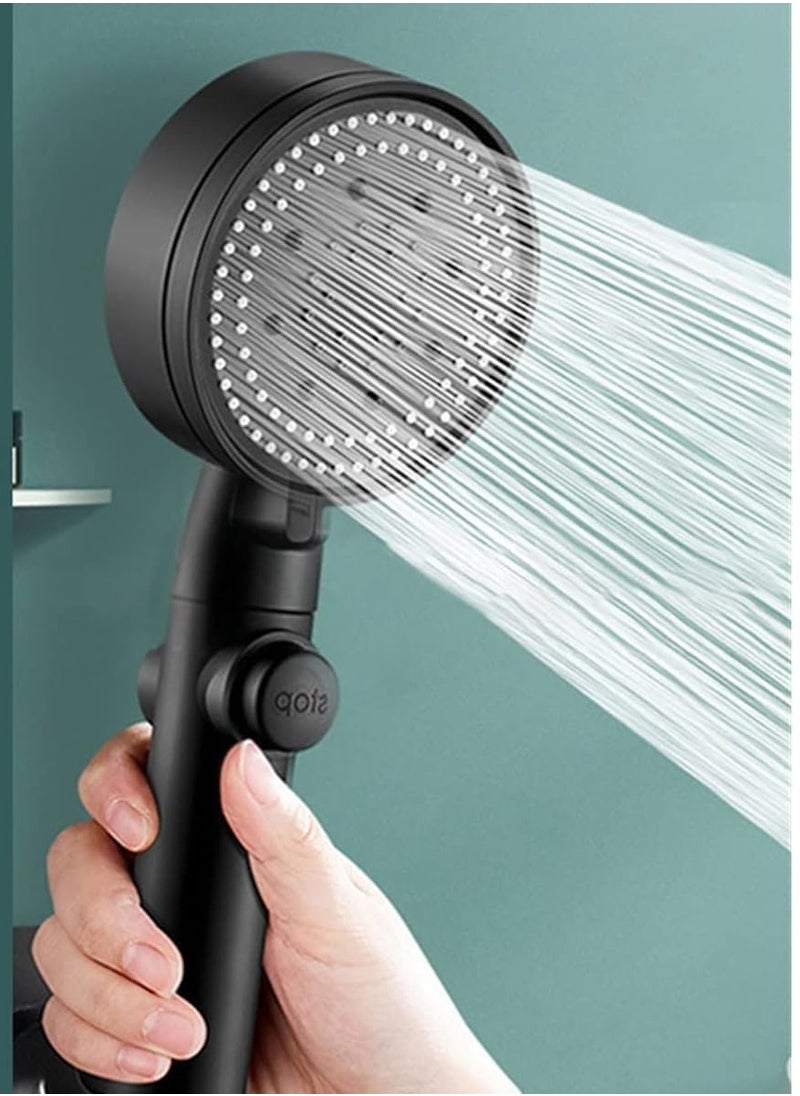 Shams - Wall Mounted Bathroom Shower System Set black - Image 1