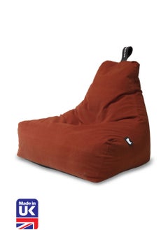 Extreme Lounging Extreme Lounging® - Original Mighty Brushed Suede Bean Bag - Made in UK - Premium Quality Double Stitched Bean Bag - Stylish, Soft & Comfortable - Color Rust  - Image 1