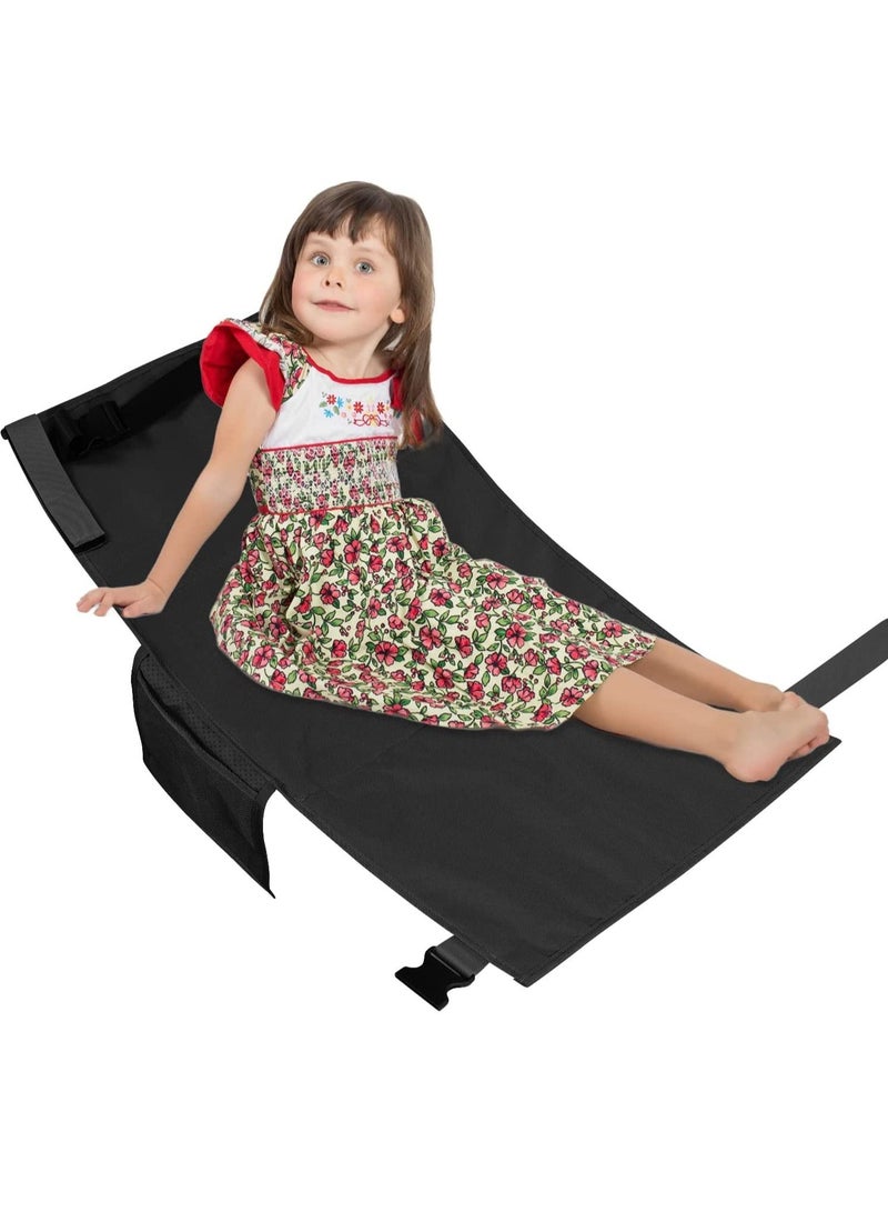 Airplane Bed for Toddler Airplane Footrest for Kids Seat Extender Portable Toddler Travel Bed Airplane Leg Rest for Kids to Lie Down Baby Travel Essentials for Flying Sleeping - Image 1