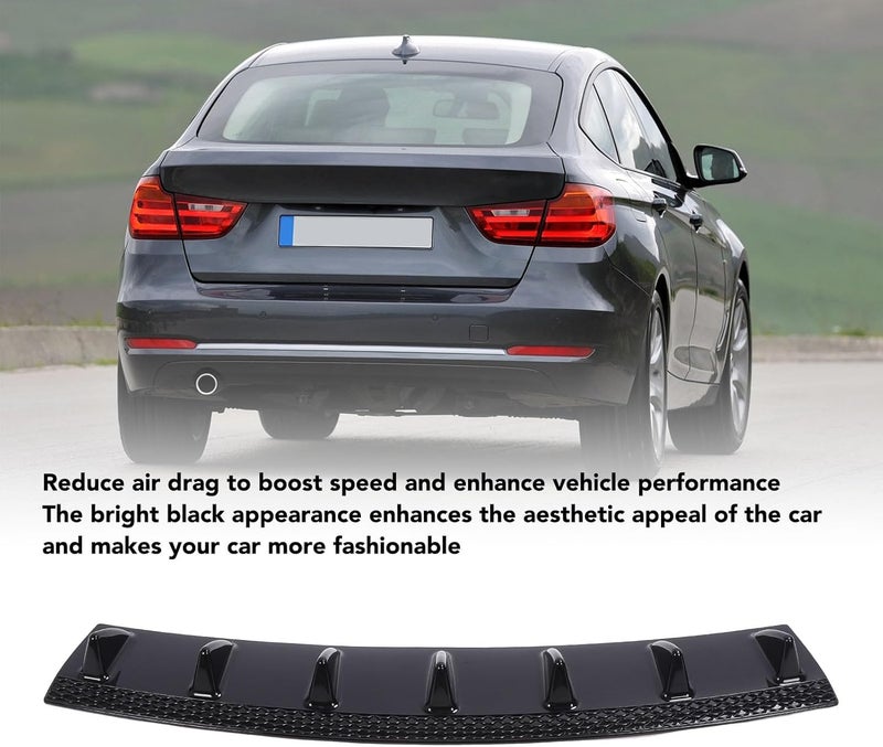 Narrow & wide space compatible Estink Rear Bumper Lip Diffuser, Airflow Modifier for Vehicle Stability and Speed Enhancement, with ABS Material for Sporty Look, Universal Fit Matte anti slip finish Multi-market varied design options Huge sales volume Highly recommended by buyers Global assemble options Affordable purchase options Organized shipment arrange Modern stylish design Surface safe Home & travel essential Loved by thousands of buyers Treated anti-rust metal Best choice for budget shopping Easy store & transit build International standard quality All-round well-engineered practical build High in-demand commodity Multi-budget available picks Individual & group usable Globally selected raw material Global mainstream design picks Diverse application fit Global production standard crafted Chemical free - Image 4