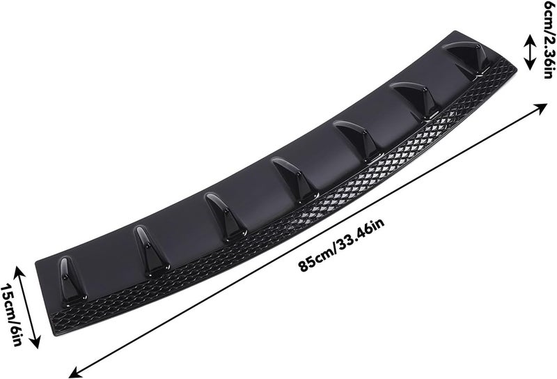 Narrow & wide space compatible Estink Rear Bumper Lip Diffuser, Airflow Modifier for Vehicle Stability and Speed Enhancement, with ABS Material for Sporty Look, Universal Fit Matte anti slip finish Multi-market varied design options Huge sales volume Highly recommended by buyers Global assemble options Affordable purchase options Organized shipment arrange Modern stylish design Surface safe Home & travel essential Loved by thousands of buyers Treated anti-rust metal Best choice for budget shopping Easy store & transit build International standard quality All-round well-engineered practical build High in-demand commodity Multi-budget available picks Individual & group usable Globally selected raw material Global mainstream design picks Diverse application fit Global production standard crafted Chemical free - Image 2