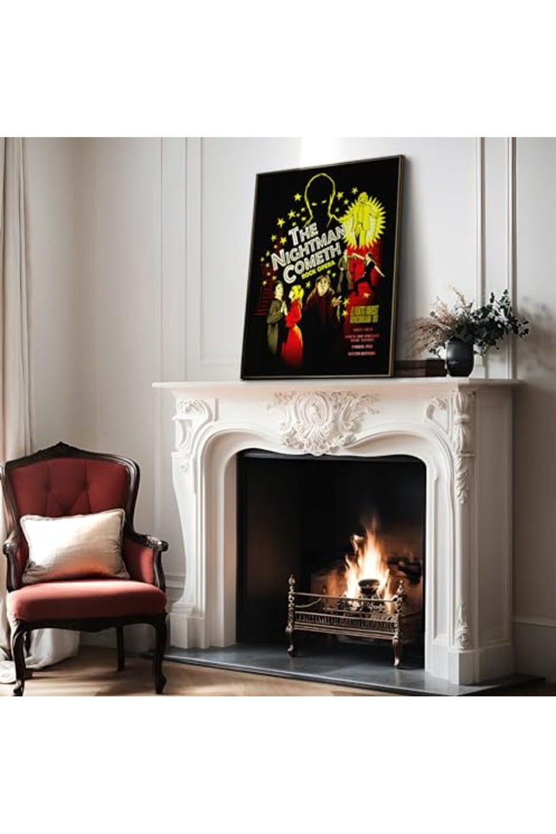 Poster Master Vintage Advertising Poster - Retro TV Series Print - 8x10 UNFRAMED Wall Art - Gift for Artist, Actor - Nightman Cometh, Its Always Sunny in Philadelphia - Wall Decor for Studio, Office - Image 5