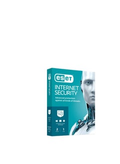 ESET NOD32 Internet Security For 2 User 1 Year White  - Image 1