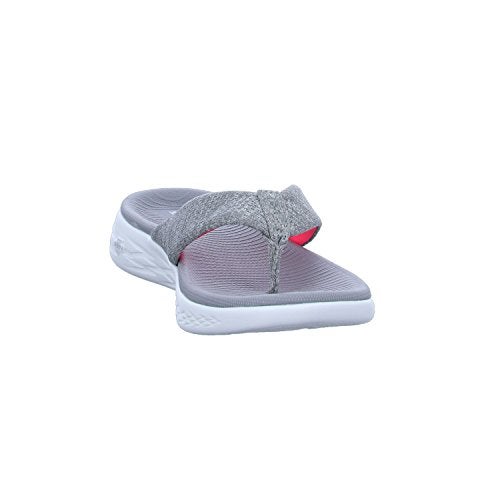 Skechers Performance Women's on-the-Go 600-15304 Flip-Flop,gray/pink,11 M US - Image 5