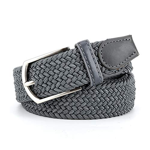 Radmire Braided Canvas Woven Elastic Stretch Belts for Men/Women/Junior with Multicolored - Image 3