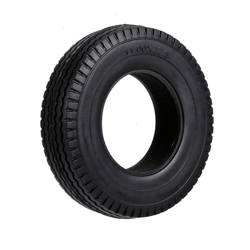 4pcs Trailer Car Rubber Tires for 1/14 Tamiya Tractor Truck RC Climber Trailer - Image 4