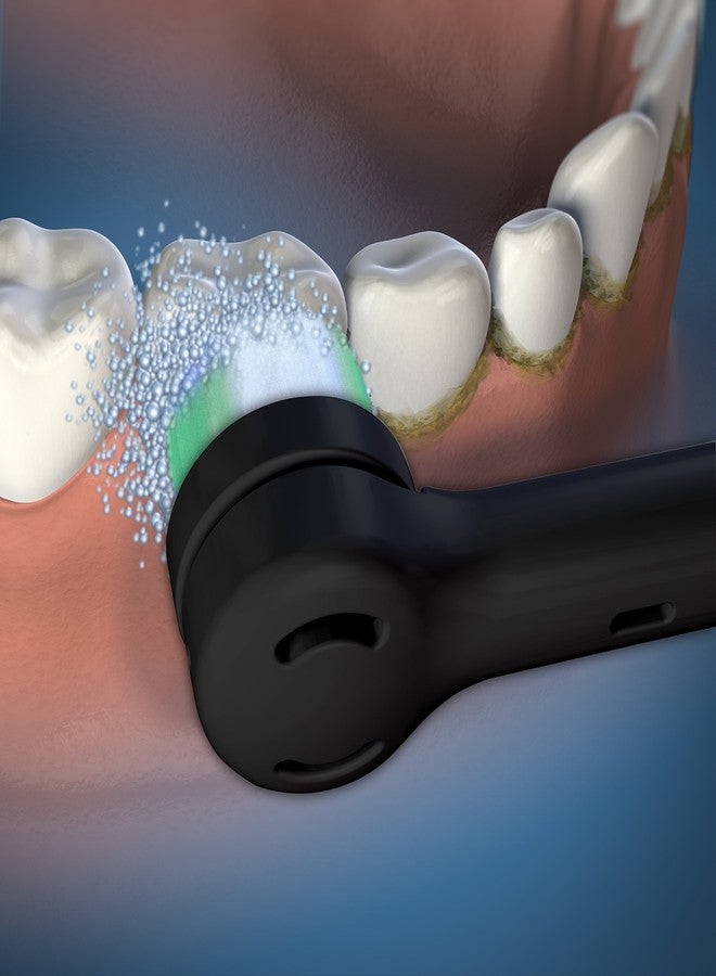 Waterpik Triple Clean Replacement Brush Heads, Black, OTRB-3WB, 3 Count (Pack of 1) for Complete Care 5.5 and 9.5 Models CC-02, WP-812/822/842 - Image 3