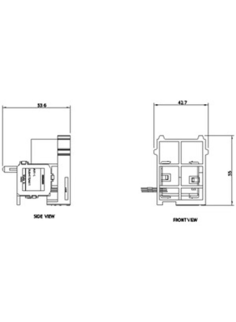 Siemens Auxiliary Switch – Accessory for 3VJ13 (400A) & 3VJ14 (630A) Breakers - (Model - 3VJ9417-0AN11) - Image 2