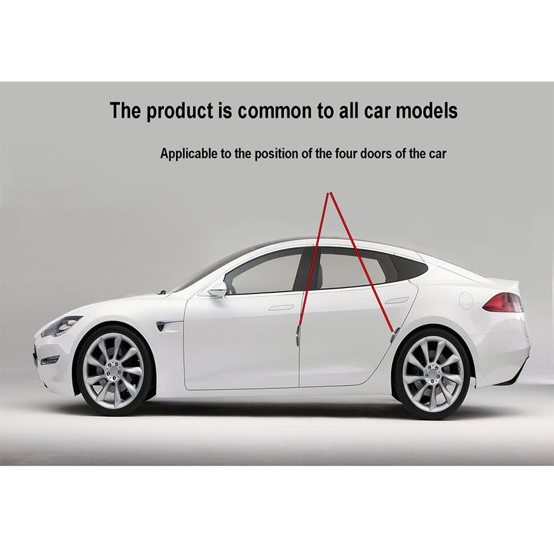 BRAINLE Latest Car Door Accessories All Rubber Corner Edge Guard Handle Protector Scratch Protection Car Exterior for Slavia, Kushaq, Kodiaq, Superb, Rapid, Octavia, Fabia, Laura, Enyaq, Yeti, Karoq - Image 4