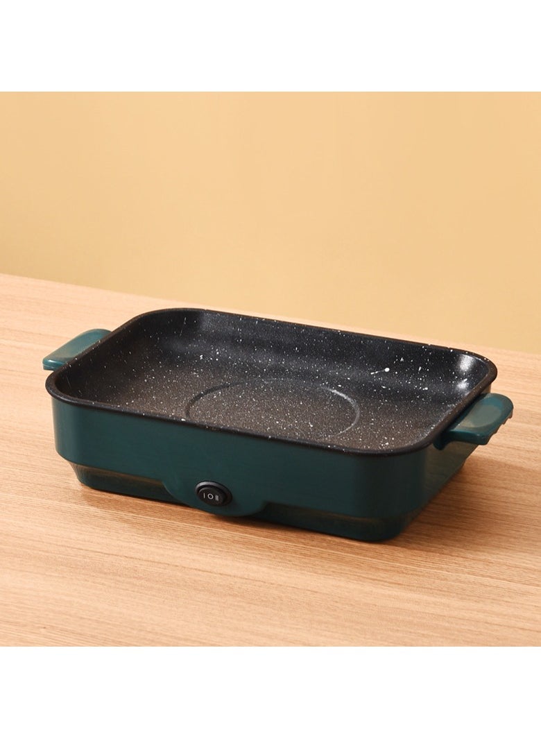 Electric Grill Pan,  Non Stick Household Multi-functional Small Baking Pan 600W Convenient Barbecue Oven Green 30 cm - pzsku/ZD0F6355BD0BEF350CB35Z/45/_/1714796154/60accee4-291f-4fed-8932-5bfff57f2335