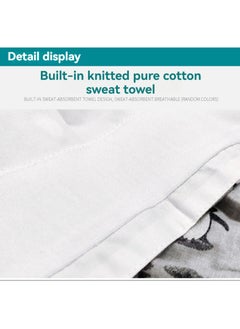 Gasin Pure Cotton Printed Nurse Cap Dental Surgery Cap Monitoring Puffy Cap  - Image 3