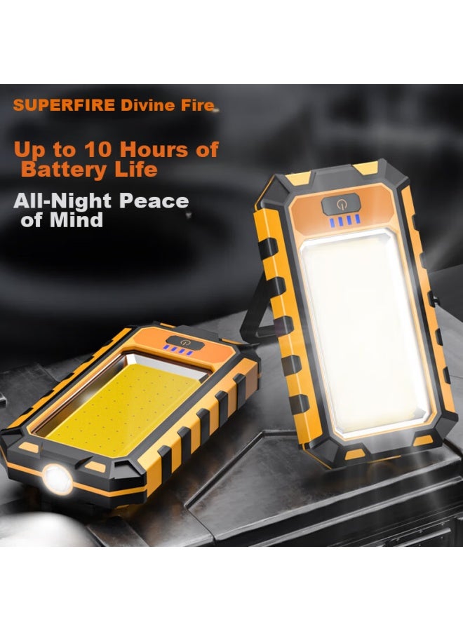 SupFire Rg06 Multifunctional Work Light, Auto Repair Emergency Light, Ultra-Bright Led, Strong Magnetic, Rechargeable, Outdoor Flashlight - Image 4