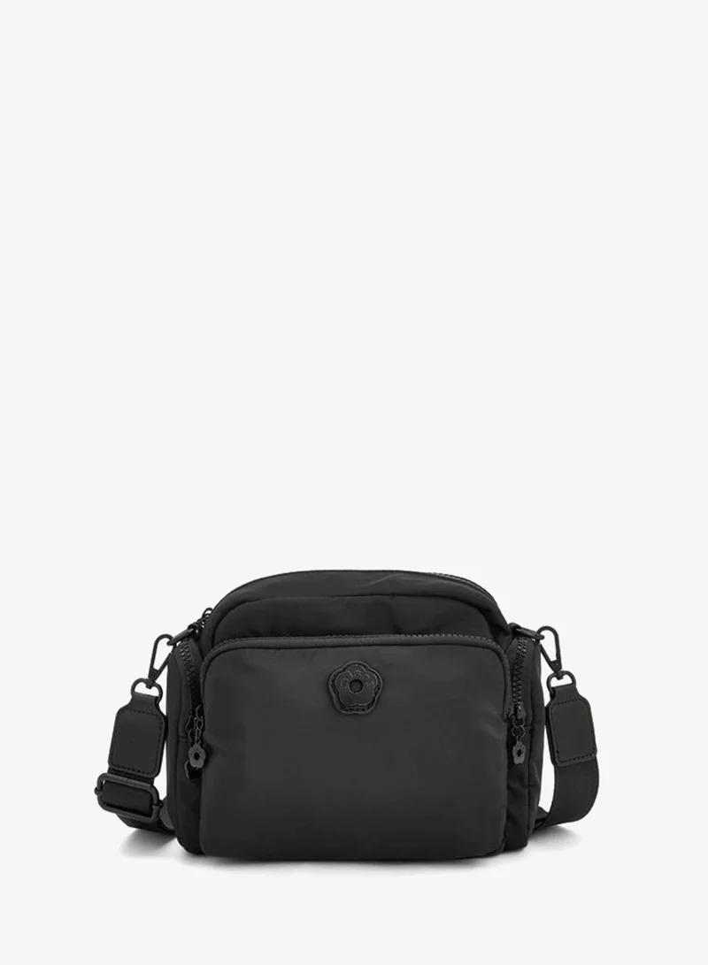 ميسي Solid Crossbody Bag With Front Utility Pocket