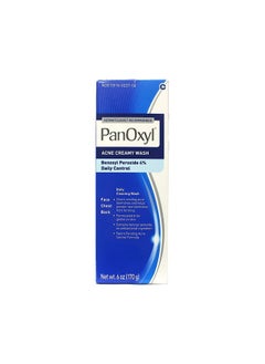 Panoxyl 4% Benzoyl Peroxide Creamy Acne Wash 6 Ounce (Value Pack Of 5)