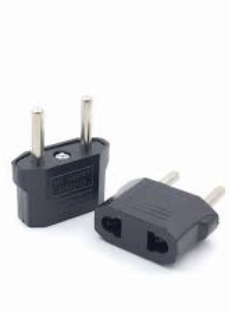 KNP KNP Black Travel Adapter is a versatile and practical accessory designed to enable the use of electronic devices in different countries. - Image 2