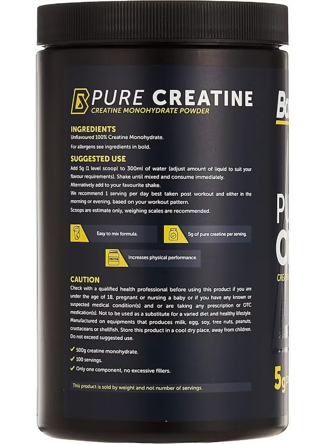 Basix Pure Creatine Unflavored - 500g - Image 2