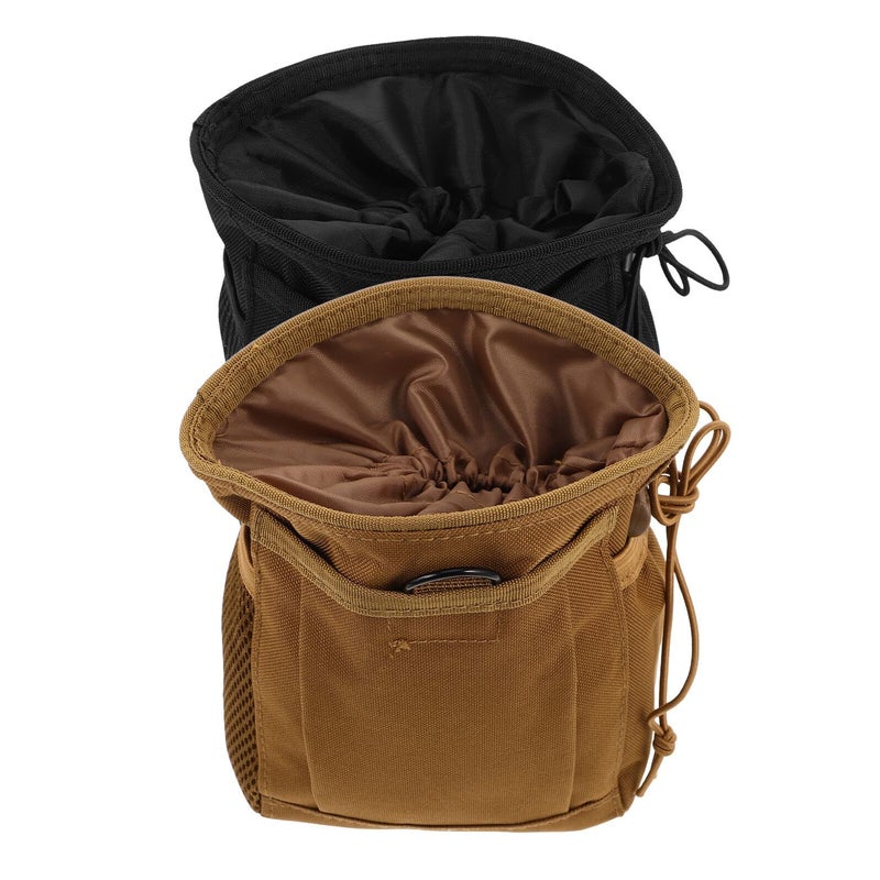 Men Tactical Waist Bag Set with Adjustable Belt Black - Image 2