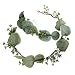FIDDY898 Flower Crown Greenery Boho Headband Festival Wedding Flower Girl Headpiece Wreath Photo Hair Prop Greenery Crown (Set) - Image 2