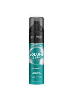 John Frieda John Frieda Volume Lift Hairspray Volumizing Hairspray with AirSilk Technology for Fine or Flat Hair Adds Body LongLasting Hold and Fullness for Fine Thin Hair 10 Oz 