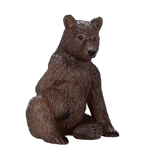 MOJO Grizzly Bear Cub Realistic International Wildlife Hand Painted Toy Figurine - Image 1